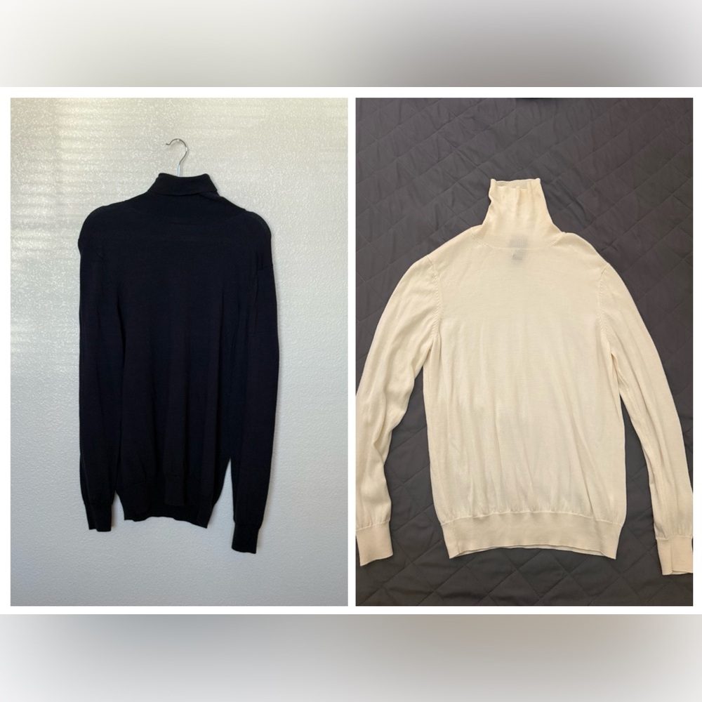 Jos. A. Bank men’s large turtleneck sweaters